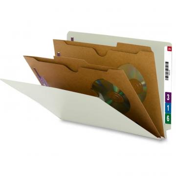 Smead Classification File Folders with SafeSHIELD Fasteners