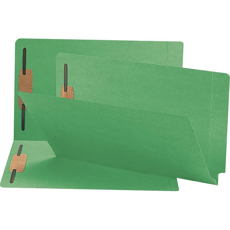 Smead Fastener File Folders with Shelf-Master Reinforced Tab