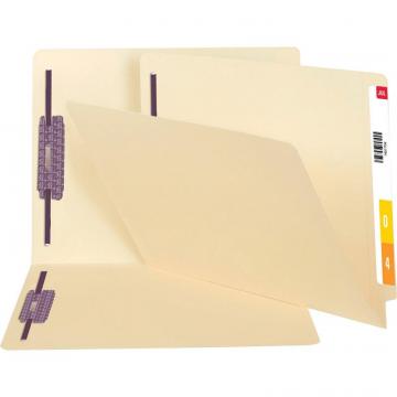 Smead End Tab File Folder with SafeSHIELD Fastener and Shelf-Master Reinforced Tab