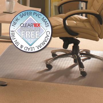 Floortex Cleartex Advantagemat Low Pile PVC Chair Mat