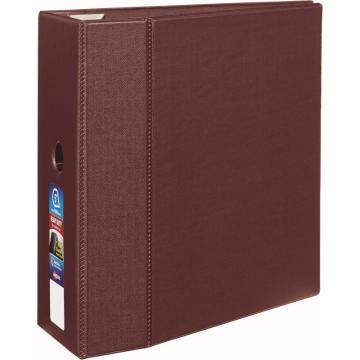 Avery 5" Heavy Duty Binder, One-Touch EZD Ring, Maroon, 1050 Sheets