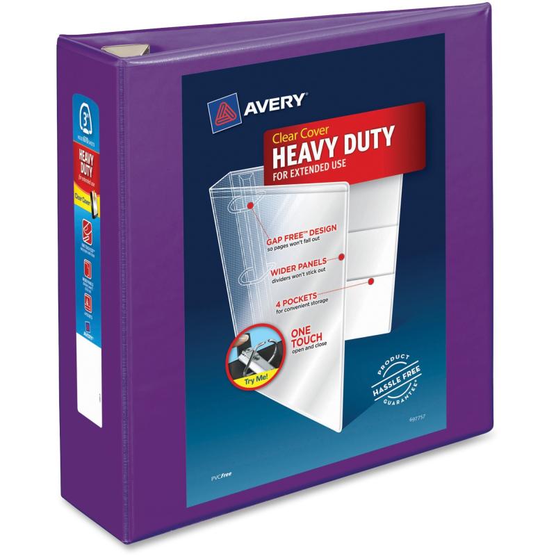Avery Heavy-Duty View Binders - Locking One Touch EZD Rings