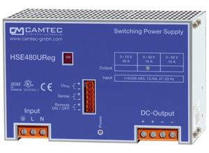 Camtec Power supply, programmable, 0 to 15 V, 480 W