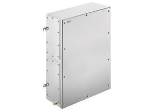 Weidmüller Enclosure 200x508x762 mm, gray-white, Stainless steel, IP67, 1196580000