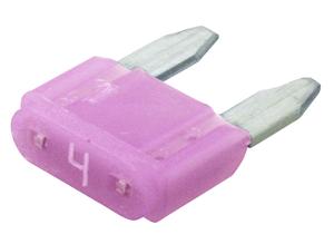 Littelfuse Blade fuse, 4 A, 32 V, Pink