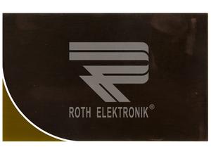 Roth Copper-plated board, 100.2 x 160.15 mm, single-sided copper plating, non-perforated