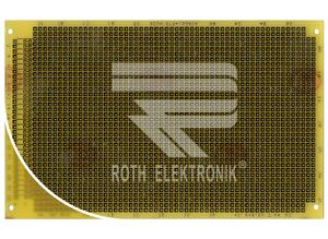 Roth Prototyping board, RE319-LF, 100 x 160 mm, epoxy resin