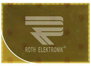 Roth Prototyping board, RE240-LF, 160 x 233.4 mm, epoxy resin FR4