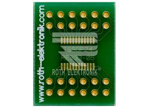 Roth TSSOP multi-adapter board, RE933-05, 18.5 x 23.5 mm, 24 pins, 0.65 mm pitch