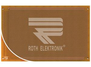 Roth Prototyping board, RE318-HP, 100 x 160 mm, laminated paper