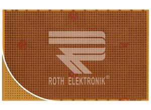 Roth Prototyping board, RE200-HP, 100 x 160 mm, laminated paper
