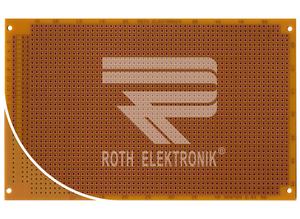 Roth Prototyping board, RE319-HP, 100 x 160 mm, laminated paper