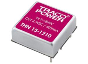 Traco DC/DC converter, 3.3 V, 15 W, 86 %