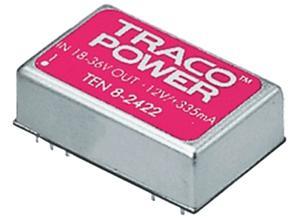 Traco DC/DC converter, 12 V, -12 V, 8 W