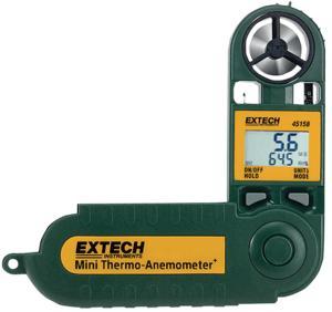 Extech 45158 Anemometer, Rh/Temp, Mini