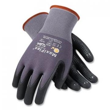 ATG MaxiFlex Endurance Seamless Knit Nylon Gloves, Large (Size 9)/Black, (34844L)