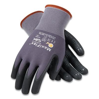 ATG MaxiFlex Endurance Seamless Knit Nylon Gloves, Medium/Black, (34844M)