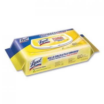 Lysol Lemon Scent Surface Disinfectant Wipes 99716
