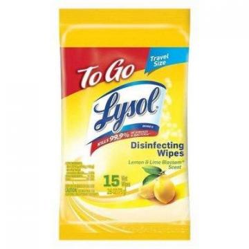Lysol To Go Disinfecting Wipes in Flatpacks