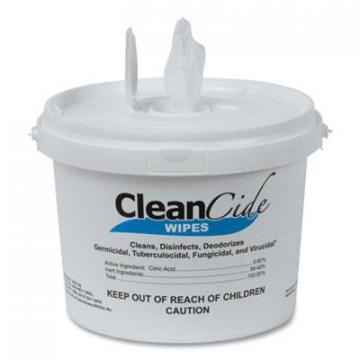 Wexford Labs CleanCide Disinfecting Wipes, Fresh Scent, 8 x 5.5, 400/Tub