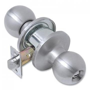 Tell Light Duty Commercial Privacy Knob Lockset, Stainless Steel Finish
