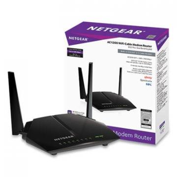 NETGEAR DOCSIS 3.0 High-Speed Wi-Fi Cable Modem Router, 2 Ports, Dual-Band 2.4 GHz/5 GHz