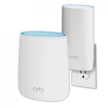 NETGEAR Orbi AC2200 Wi-Fi System, 3 Ports, Tri-Band 2.4 GHz/5 GHz