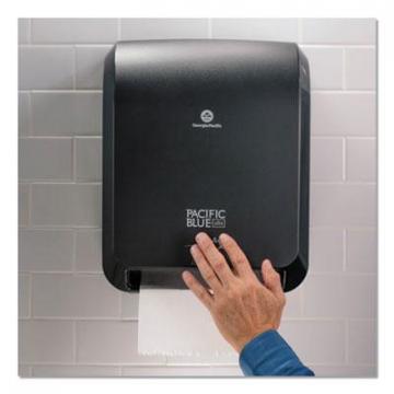 Georgia-Pacific Pacific Blue Ultra Paper Towel Dispenser, Automated, 12.9x9x16.8, Black
