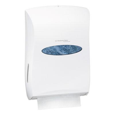 Kimberly-Clark Universal Towel Dispenser, 13 31/100wx5 17/20dx18 17/20h, White