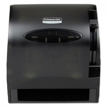 Kimberly-Clark Lev-R-Matic Roll Towel Dispenser, 13 3/10wx9 4/5dx13 1/2h, Smoke