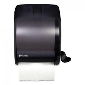 San Jamar Element Lever Roll Towel Dispenser, Classic, Black, 12 1/2x8 1/2x12 3/4