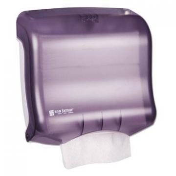 San Jamar Ultrafold Towel Dispenser, 11 1/2wx6dx11 1/2h, Black Pearl