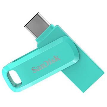 SanDisk Ultra Dual Drive Go Type C PenDrive for Mobile, Green, 128GB, 5Y