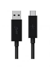 Belkin Type C to USB-A Super Speed 10Gbps Transfer Speed, 3A Power Output, Black