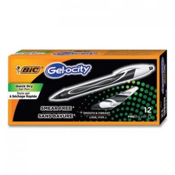 BIC Gelocity Quick Dry 0.5mm Retractable Pens