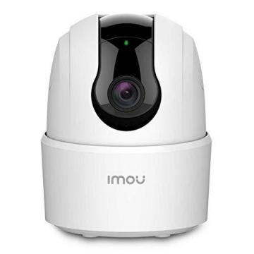 Imou 360 Degree WiFi Security Camera (White), Up to 256GB SD Card Support, 1080P Full HD