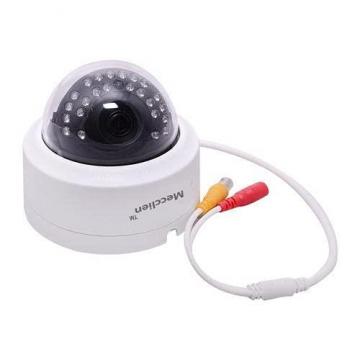 Mecclien 2.4 MP Full HD IR Indoor Dome CCTV Camera, Colorful View in Dark/Night Vision