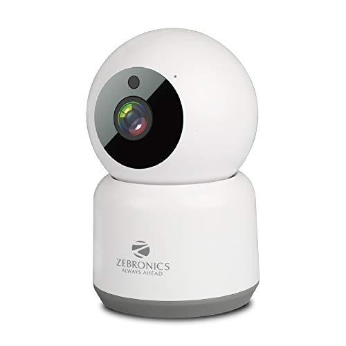 Zebronics Zeb Smart Cam 101 Smart WiFi PTZ Indoor Camera (1080p), Remote Monitoring