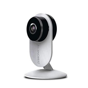 Zebronics Zeb Smart Cam 100 Smart Home Automation WiFi Camera with Remote Monitoring, Day/Night Mode