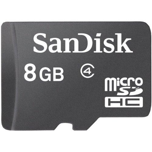 Sandisk 8GB Class 4 MicroSDHC Memory Card
