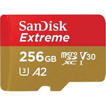 SanDisk Extreme microSD Card for Mobile Gaming, 4K Video
