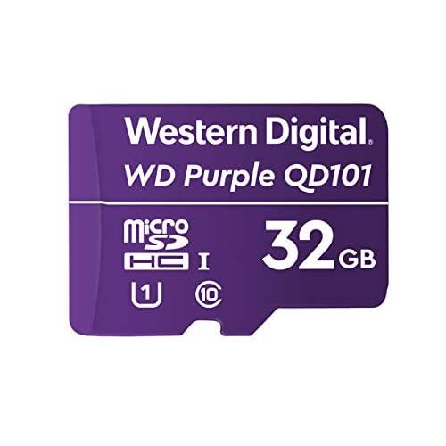 Western Digital WD Purple 32GB Surveillance and Security Camera Memory Card for CCTV & WiFi Cameras