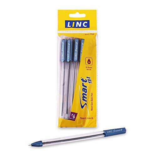 Linc Smart GL Ball Pen, Blue, 25 pcs