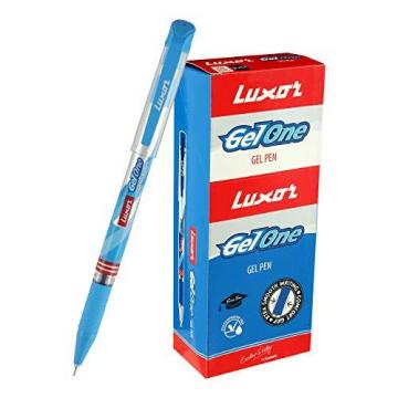 Luxor Gel One Ball Pen Blue (Box of 20)