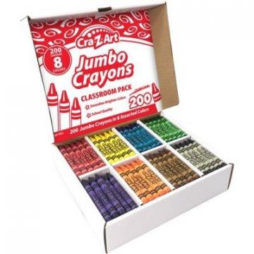 Cra-Z-Art Jumbo Crayons Classroom Pack (740061)