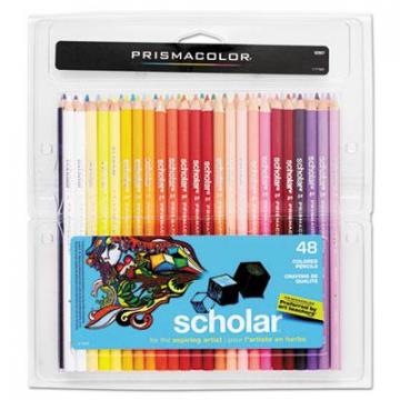 Prismacolor Scholar Colored Pencil Set, 3 mm, HB