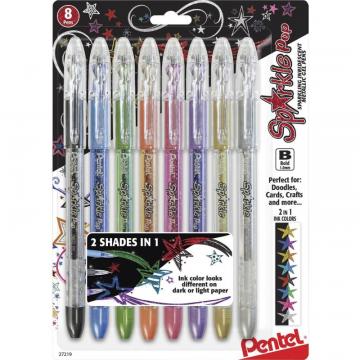 Pentel Sparkle Pop Metallic Gel Pens