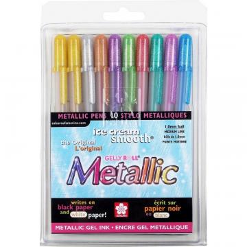 Sakura of America Assorted Metallic Gel Ink Pens