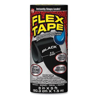 Flex Seal General Purpose Repair Tape, 8" x 1.67 yds, Black