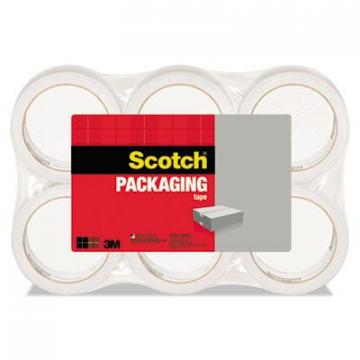 3M Scotch 3350 General Purpose Packaging Tape, 3" Core, 1.88" x 54.6 yds, Clear, 6/Pack